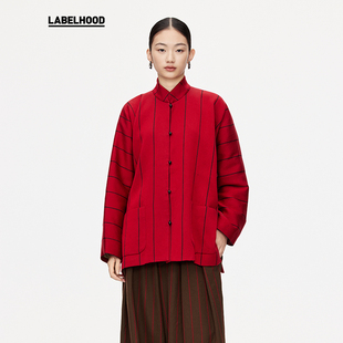 上衣 外套2025夏季 UMA WANG 新款 蕾虎对襟中式 LABELHOOD 女装