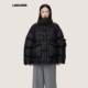 上衣 蕾虎牛角扣羽绒服宽松舒适厚外套百搭秋冬气质女装 WMWM
