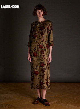 【UMA WANG】蕾虎新中式旗袍连衣裙AGINA DRESS百搭秋冬气质女装