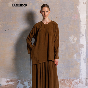 【UMA WANG】蕾虎复古TANESHA TOP2026早春新款女装上衣新中式