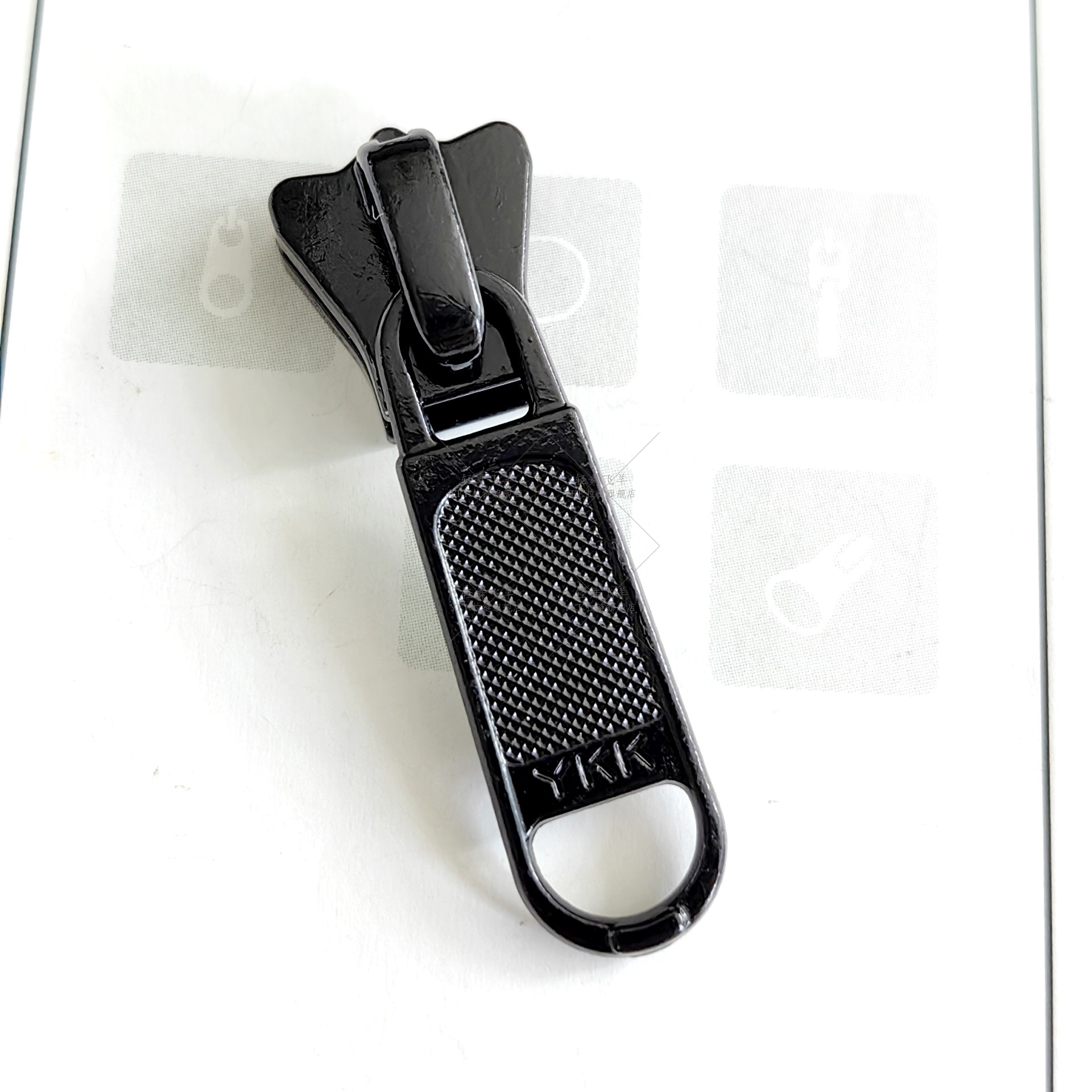 树脂拉链头黑色拉锁头YKK5号拉头