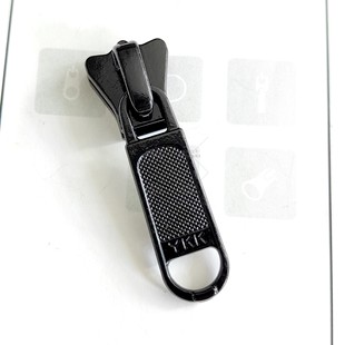 5VS树脂拉链金属拉锁头黑色正品 YKK拉链配件包包拉链头拉头衣服配