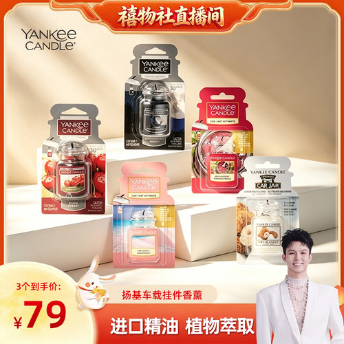 车载香氛挂饰YANKEECANDLE/扬基
