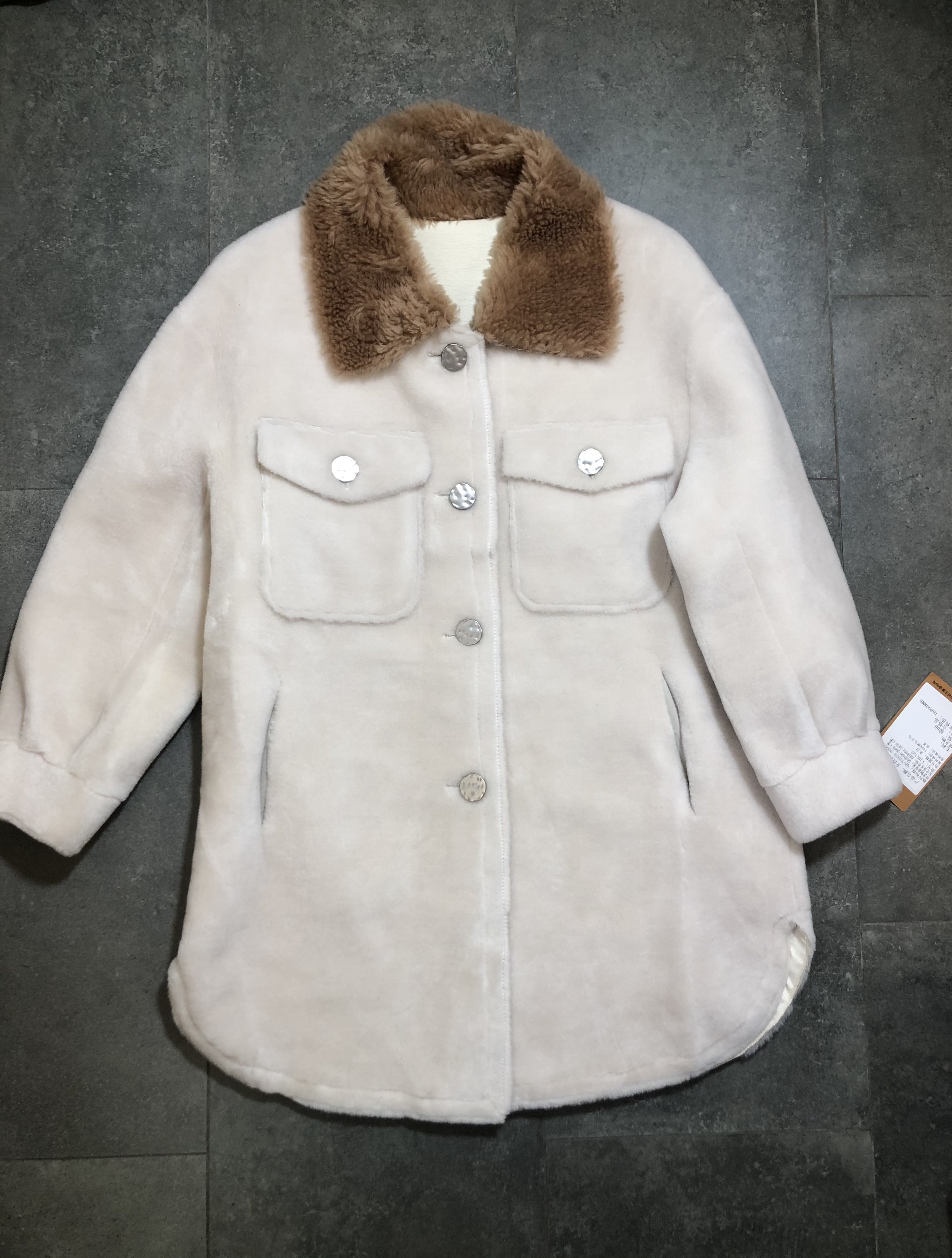 不退换澳毛羊毛羊剪绒外套大衣/收货退运费/看清尺码直降300瑕疵