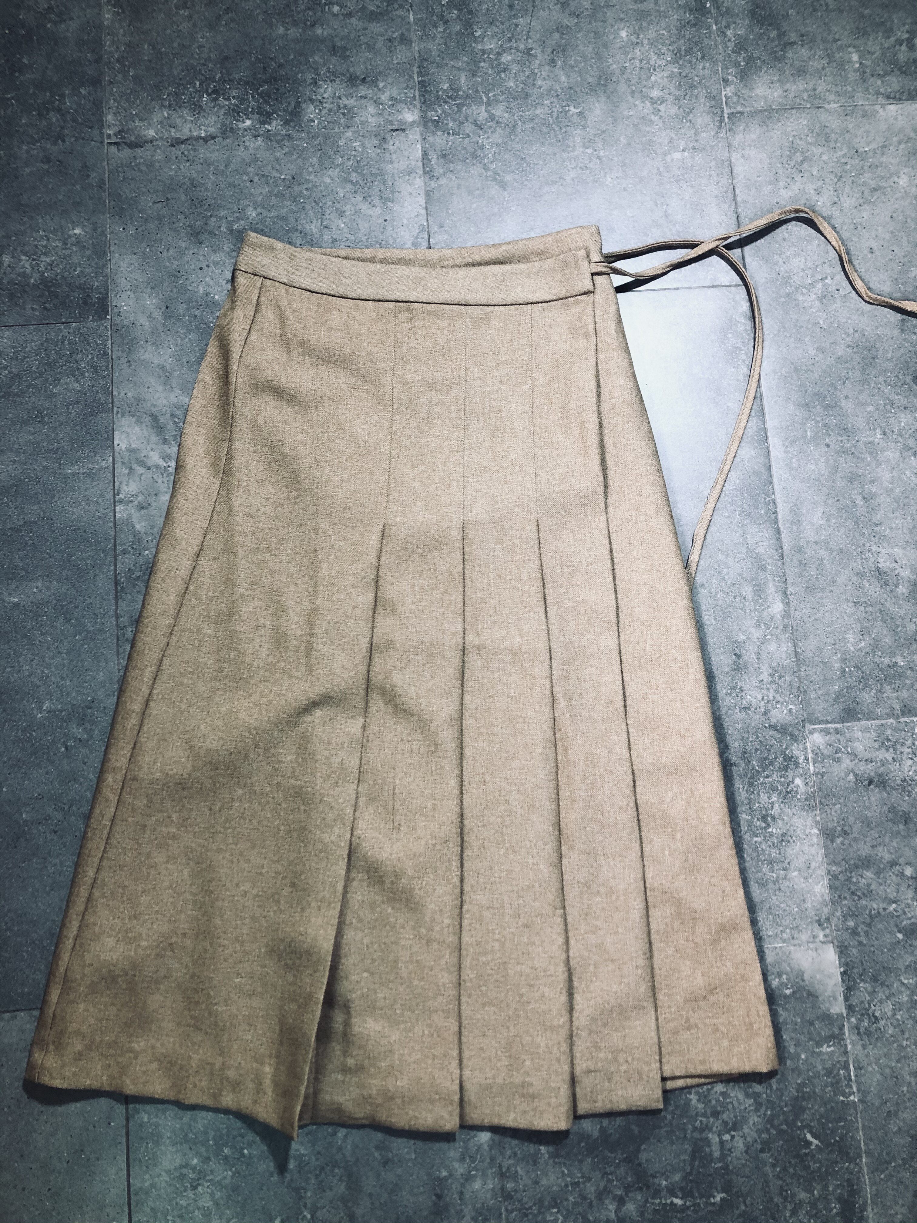 韩专柜 百搭气质休闲一片式折裙-2色入（直接拍付/收货退运