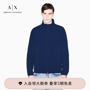 ARMANI 阿玛尼26春夏新款 男士 立领简约教练轻量夹克外套 EXCHANGE