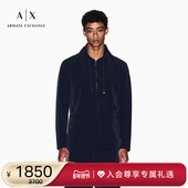 EXCHANGE 阿玛尼秋冬新款 男士 ARMANI 平驳领假两件西装 外套