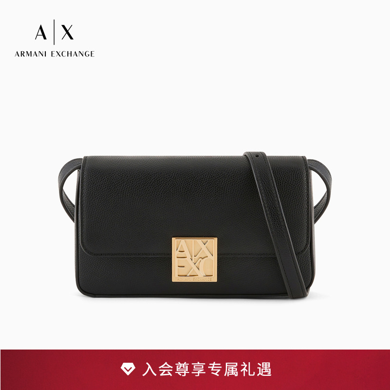 AX/阿玛尼女士长方形斜挎迷你包