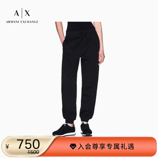 女士松弛感宽松锥形休闲运动卫裤 ARMANI 新款 阿玛尼冬季 EXCHANGE