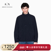 立领休闲商务工装 ARMANI 夹克外套 新款 男士 EXCHANGE 阿玛尼冬季