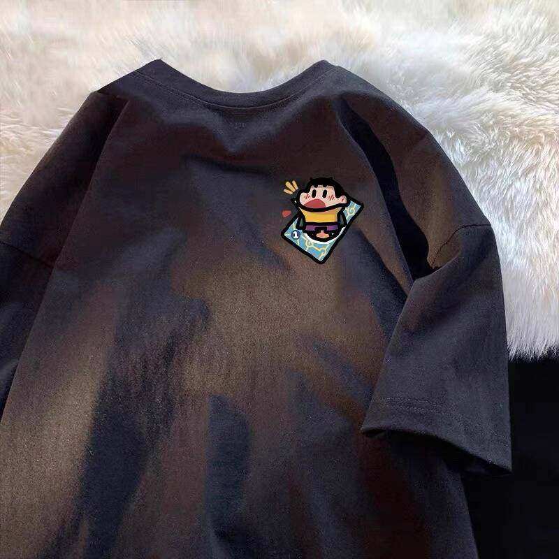 奥特莱斯~品牌折扣捡漏男女同款印花短袖t恤春夏百搭新款半袖上衣,男装,时尚防晒服,淘宝优惠券,粉丝福利购,淘宝优惠卷