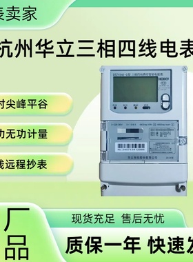杭州华立电表 DTZY545-Z三相四线4G平谷分时电表