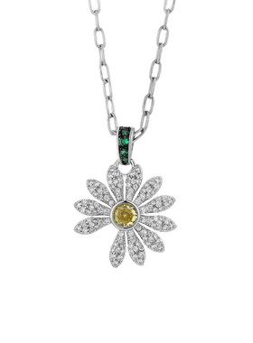 【权志龙同款】雏菊项链男女款轻奢精致钛钢项链花朵吊坠生日礼物