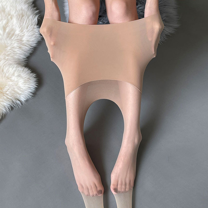 高腰无缝360度超薄丝袜无痕全透明天鹅绒任意剪超自然隐形连裤袜