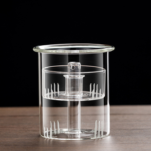 玻璃壶蒸煮一体内胆配件盖子壶盖煮茶壶茶漏零配茶漏耐高温茶隔