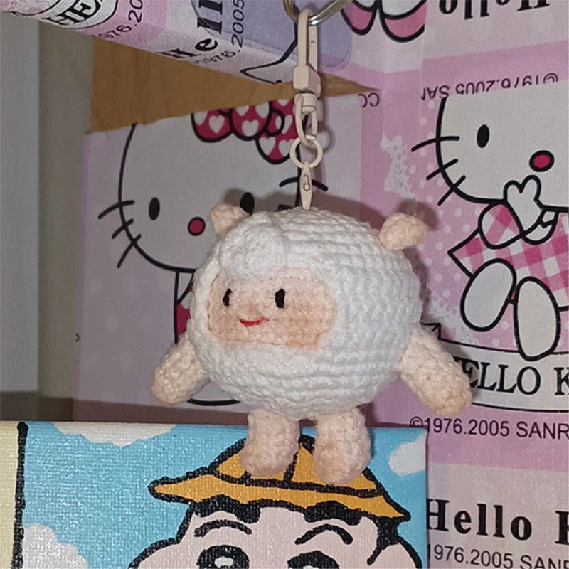 手工毛线钩针钩织蛋仔派对玩偶diy材料包挂件车钥匙扣自制礼物,服饰配件/皮带/帽子/围巾,DIY编织材料包,淘宝优惠券,粉丝福利购,淘宝优惠卷