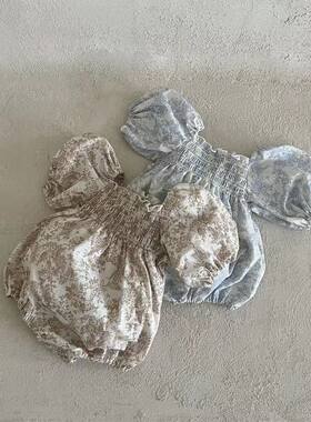 夏女婴童宝薄棉加厚新款