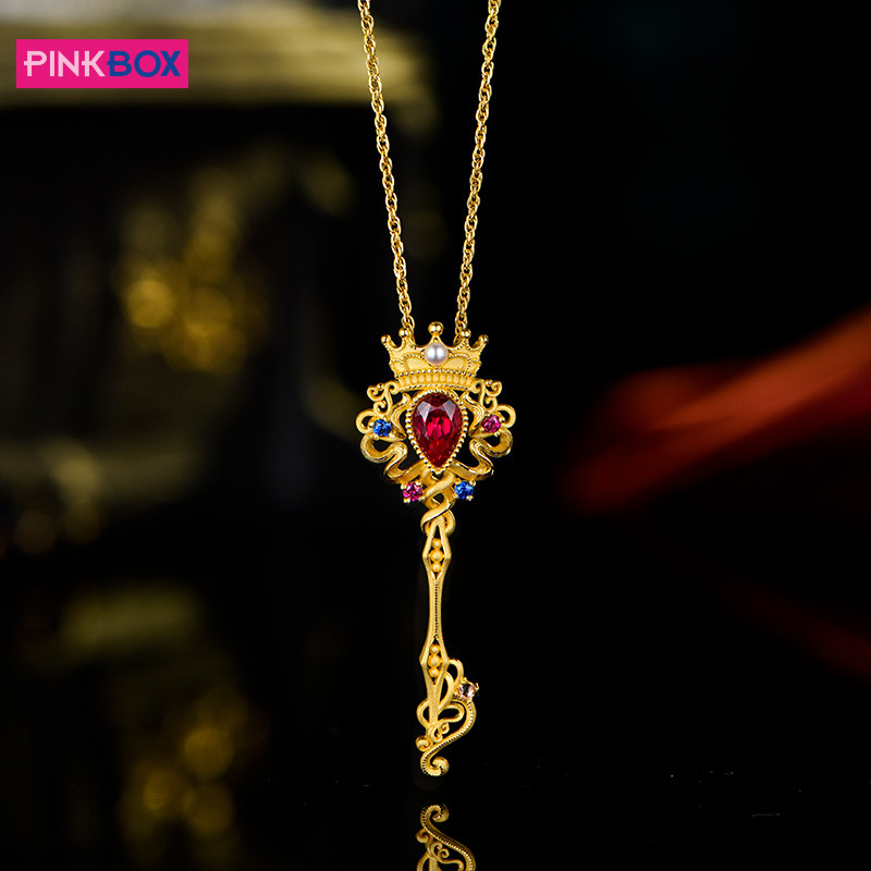 PINKBOX美杜莎权杖黄金摆件生日礼物送女友