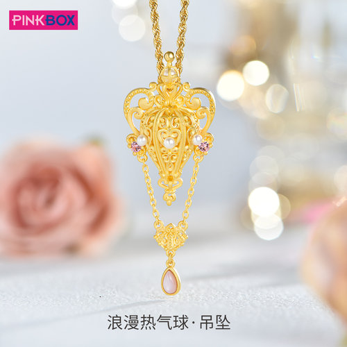 黄金足金吊坠挂坠礼物送女友