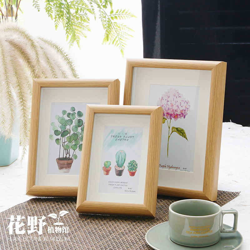 HUANO 수제 웨딩 팬 사진 프레임