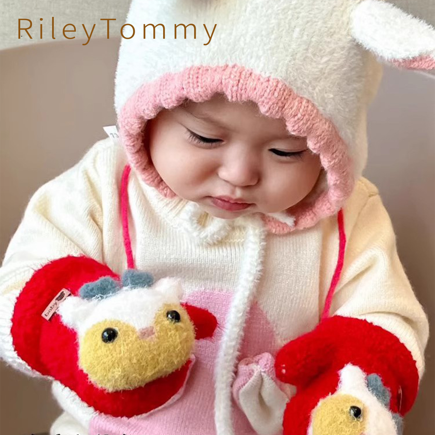 英国RileyTommy儿童保暖手套