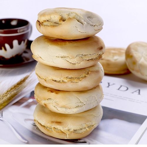 山东潍坊特产硬面馒头麦香火烧饼