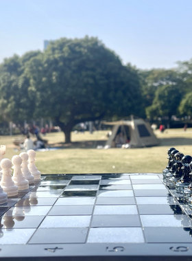 国际象棋一套棋盘+棋子手工diy可定制水晶滴胶成品生日毕业伴手礼