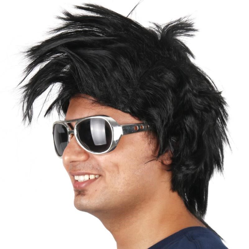 演出男疯子 乞丐假发 男傻子疯子假发节日演出犀利哥假发吓人假发