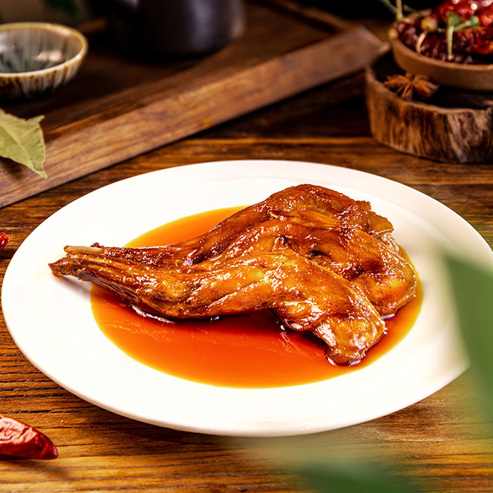 美食作家王刚香辣冷吃兔腿四川成都宽菜自贡特产小吃休闲零食包邮