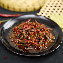 美食作家王刚香辣牛肉256g四川自贡特色冷吃熟食真空休闲小吃零食