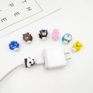 手机通用数据线保护套苹果三星华为小米魅族充电线头防断裂保护头