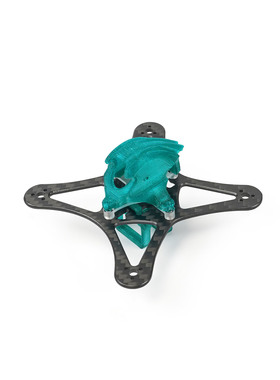 鲨伯Sub250 穿越机 Nanofly20 2s 模拟空机架 2寸 FPV 穿越机航模