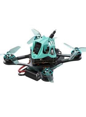 鲨伯Sub250穿越机 Nanofly20 2S 灵动 O4 室内外航拍 竞速FPV