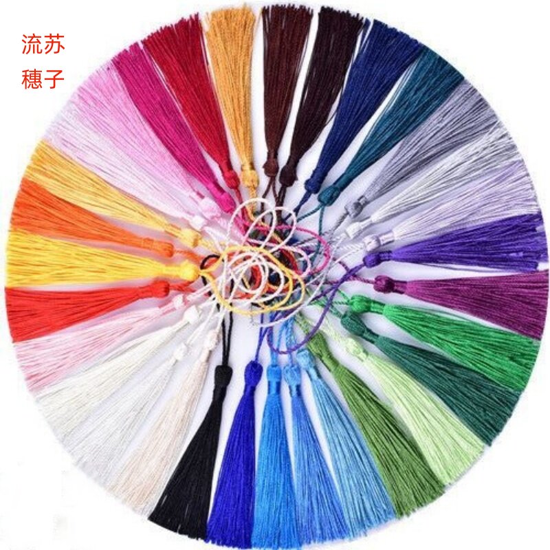 古风流苏穗子中国结手工diy饰品书签包装盒扇子喜糖挂饰配件