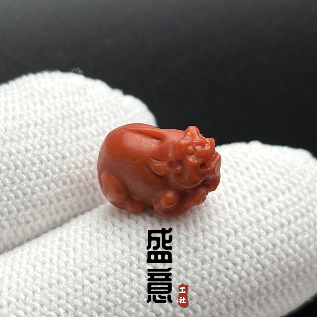 天然原矿南红貔貅星月金刚菩提猴头蜜蜡DIY文玩手串配饰