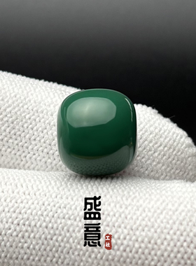 雪巴琉璃珠松石绿色老型桶珠腰珠顶珠单珠星月菩提猴头蜜蜡配珠