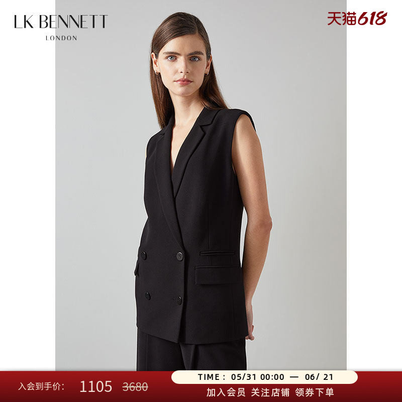 lkbennett双排扣职业装西装领
