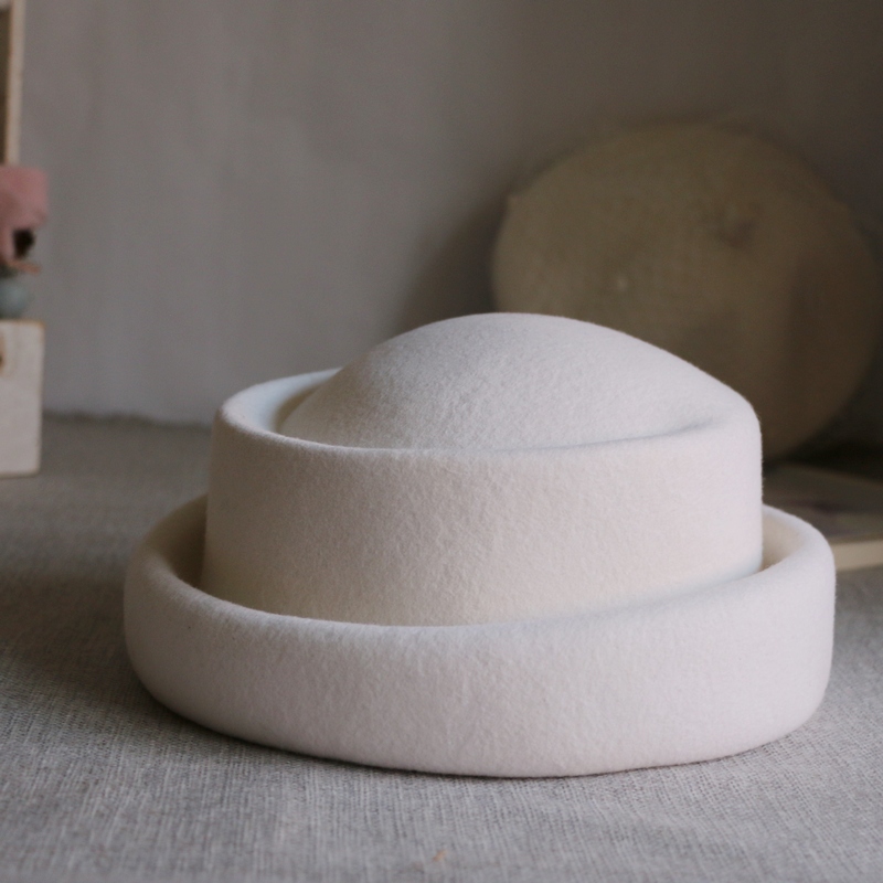 贝雷帽法式复古女秋冬定型帽子