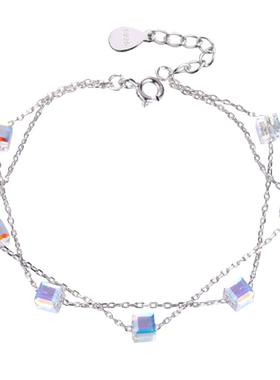 水晶韩版学生森系礼物极光方糖