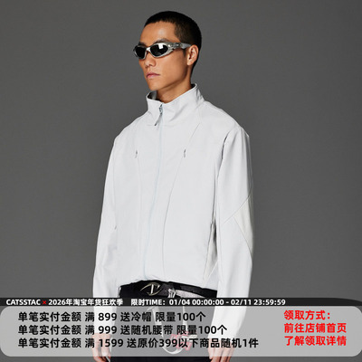 CATSSTAC 先驱者软壳夹克 cleanfit风 立领设计 简约利落