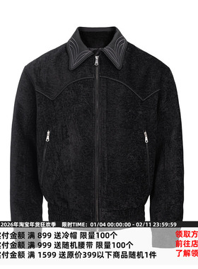 CATSSTAC 圣迹刺绣夹克 雪尼尔基底 领口刺绣 复古精致 轻奢质感