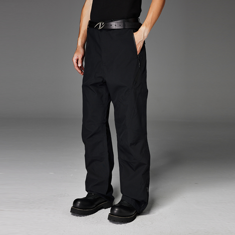 CATSSTAC 刀锋全压胶冲锋裤立体剪裁 简约设计 基础百搭 户外徒步