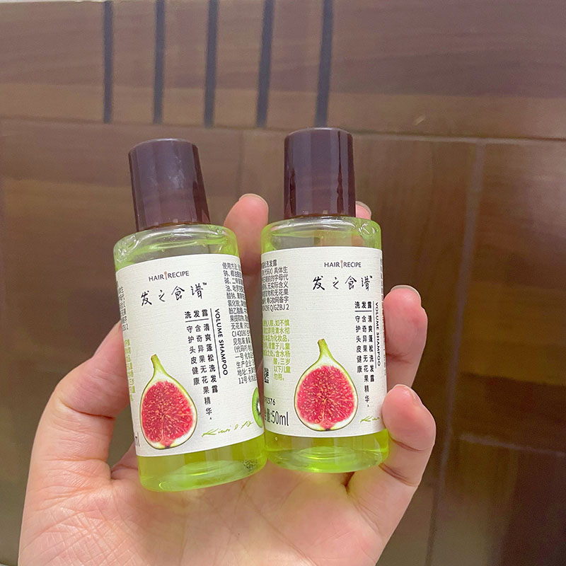 发之食谱无花果洗发水50ml*2支