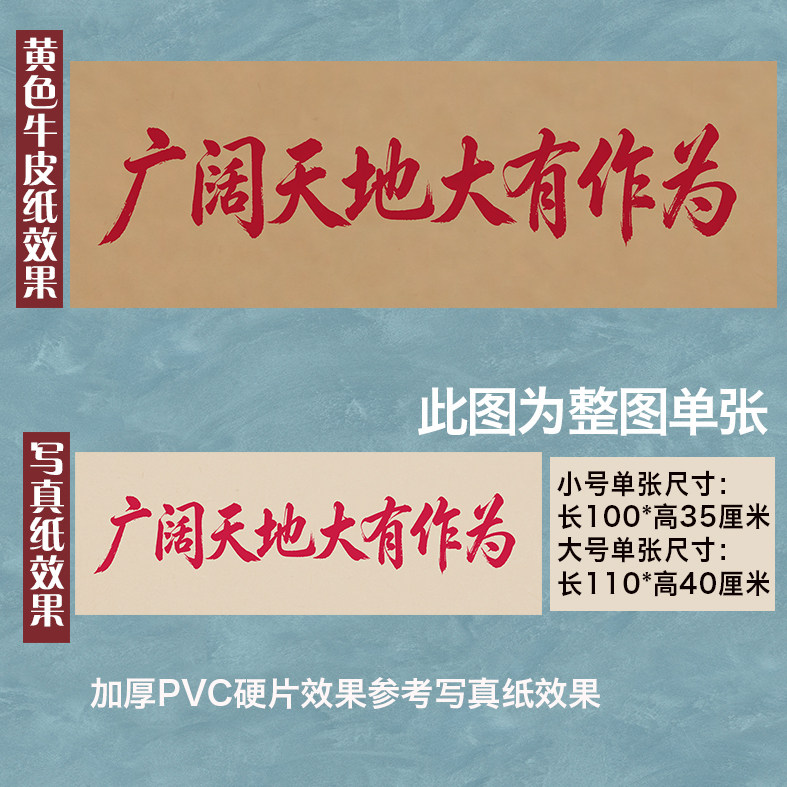 怀旧复古餐饮大字报红色文化标语烧烤串串火锅牛皮纸写真PVC贴画