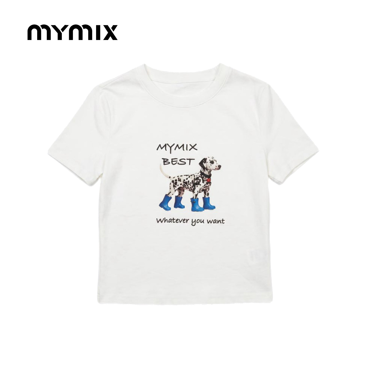 mymix26秋季卡通印花短袖T恤图片