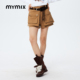 大口袋休闲短裤 女装 潮流工装 风高腰短款 26春新品 MYMIX时尚