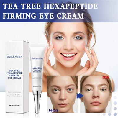 WestMonth 茶树六肽紧致眼霜 淡化眼角细纹修护眼部肌肤护理眼霜