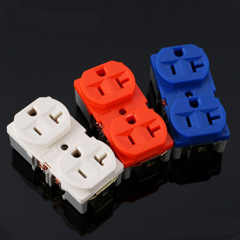 美国king snake/蛇王纯铜美标电源插座芯 发烧美式墙上插座