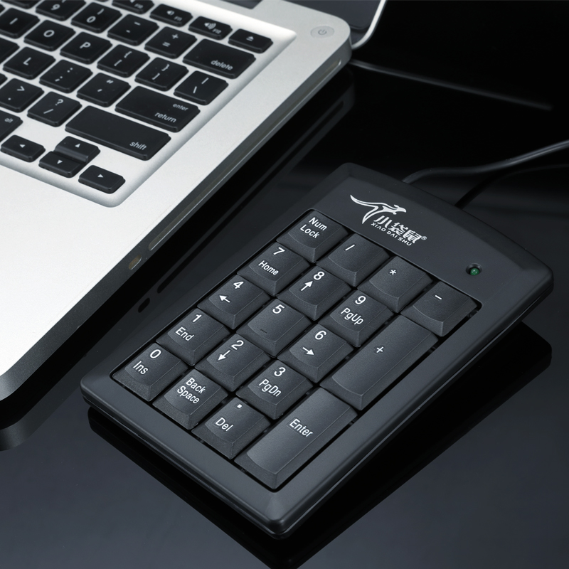 小袋鼠DS-9018有线键盘18键