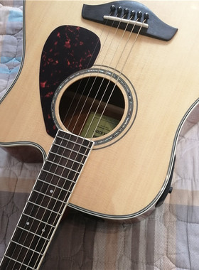 雅马哈单板电箱吉他二手吉他FGX820C库存YAMAHA41寸FX800C